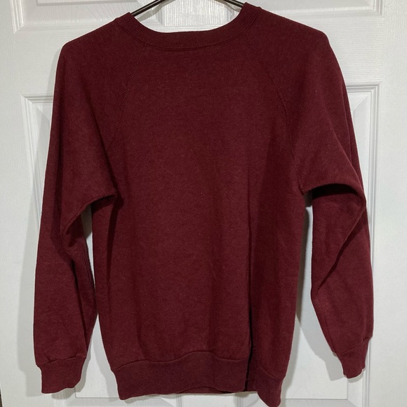 Vintage Boston College collegiate crewneck sweater sz: medium Tultex Made in USA - Picture 3 of 5